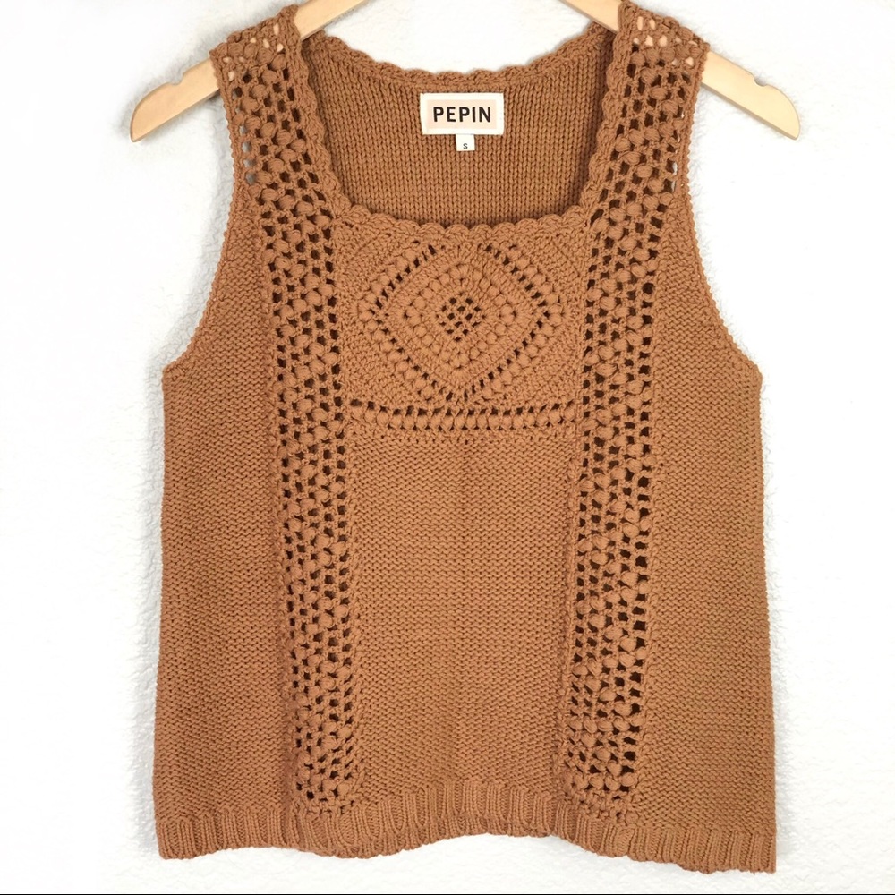 Anthropologie PEPIN Knit Tank
